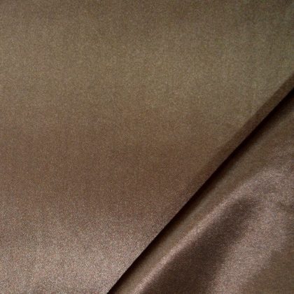 SATEN C/SPANDEX CHOCOLATE 1.50