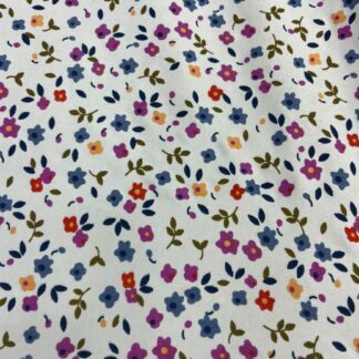 MIXEL ESTAMPADO FLORES VIOLETA 1.50m