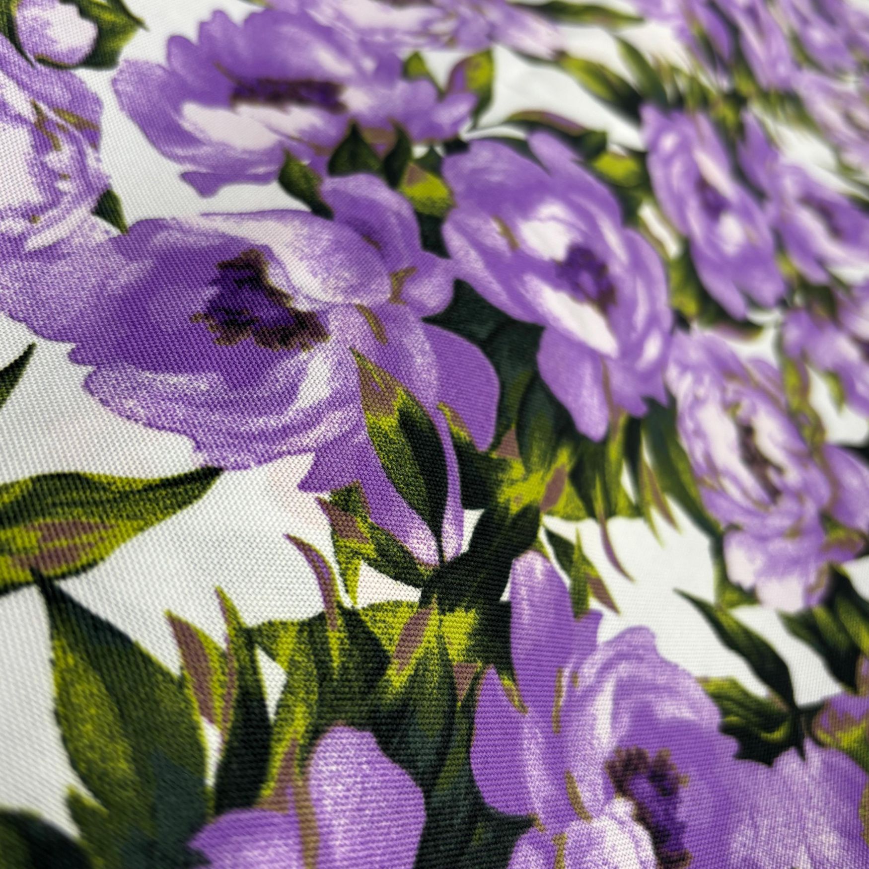 MECANICA ESTAMPADA FLORES LILA 1.50 - Imagen 2