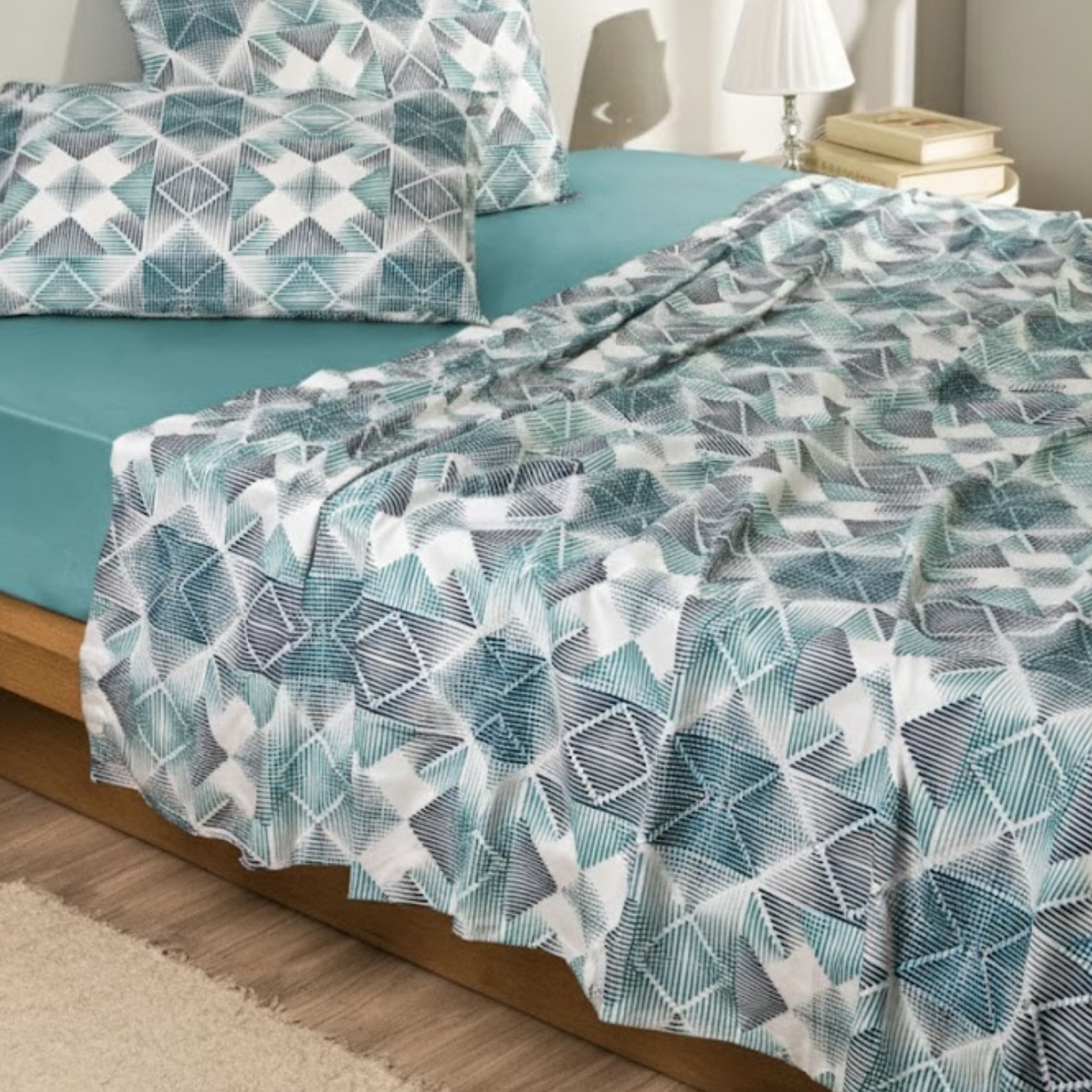 JGO SABANAS KAMACOLOR MICFROPERCAL QUEEN - Imagen 3