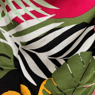 FIBRANA ESTAMPADA HOJAS GRANDES 1.50