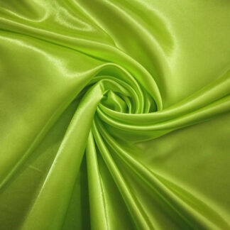 SATEN CON SPANDEX VERDE LIMA 1.50m