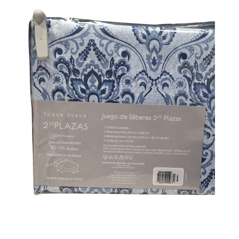 Juego De Sábanas Kamacolor Micropercal 2 1/2 pza - Imagen 2