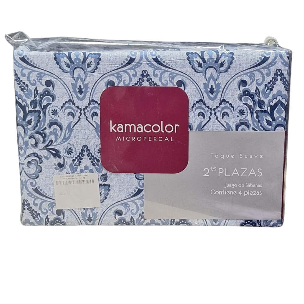 Juego De Sábanas Kamacolor Micropercal 2 1/2 pza