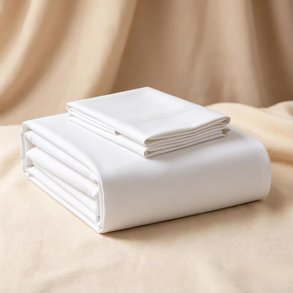 JUEGO DE CAMA ESTILO HOTEL DE PERCAL 220 HILOS- KING - Imagen 2