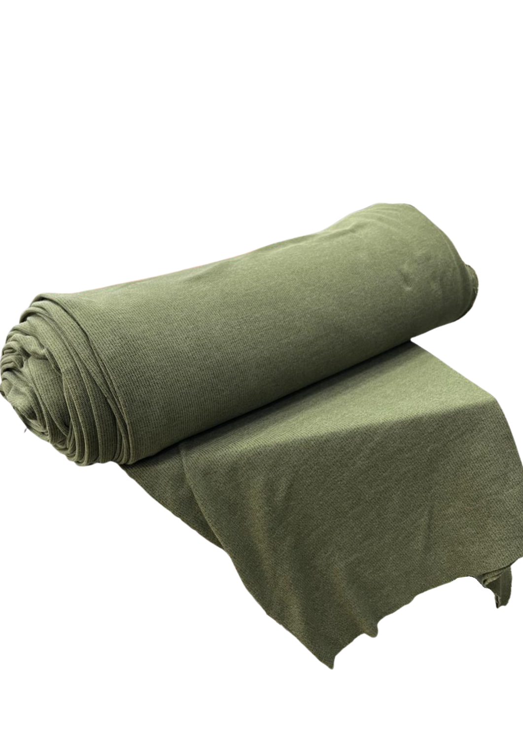 LANILLA MOULINE VERDE MILITAR 1.50