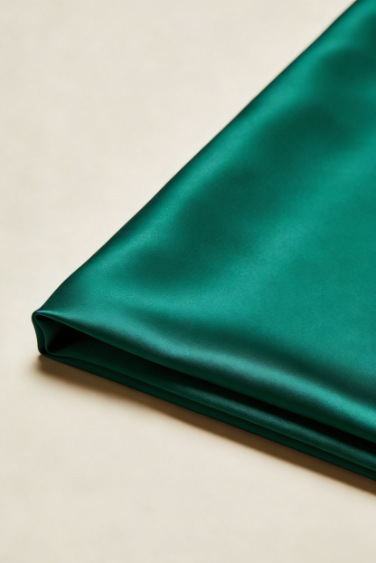 SATEN C/SPANDEX VERDE ESMERALDA 1.50 - Imagen 2