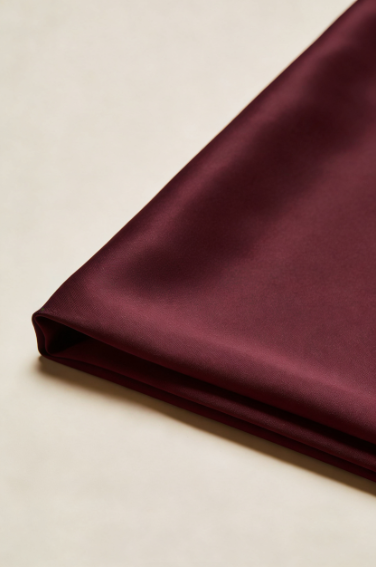 SATEN C/SPANDEX MALBEC 1.50