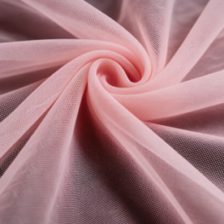 TUL LISO ROSA BEBE 1.50m