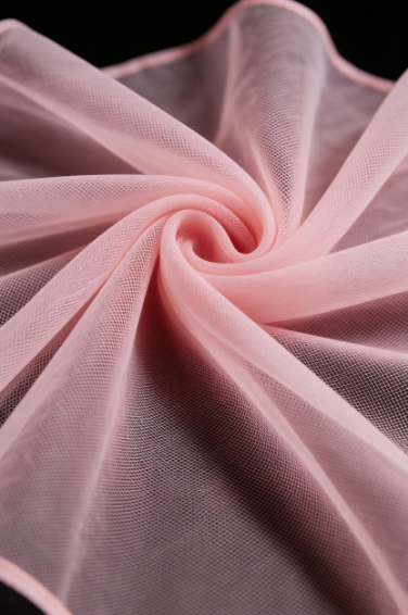 TUL LISO ROSA BEBE 1.50m