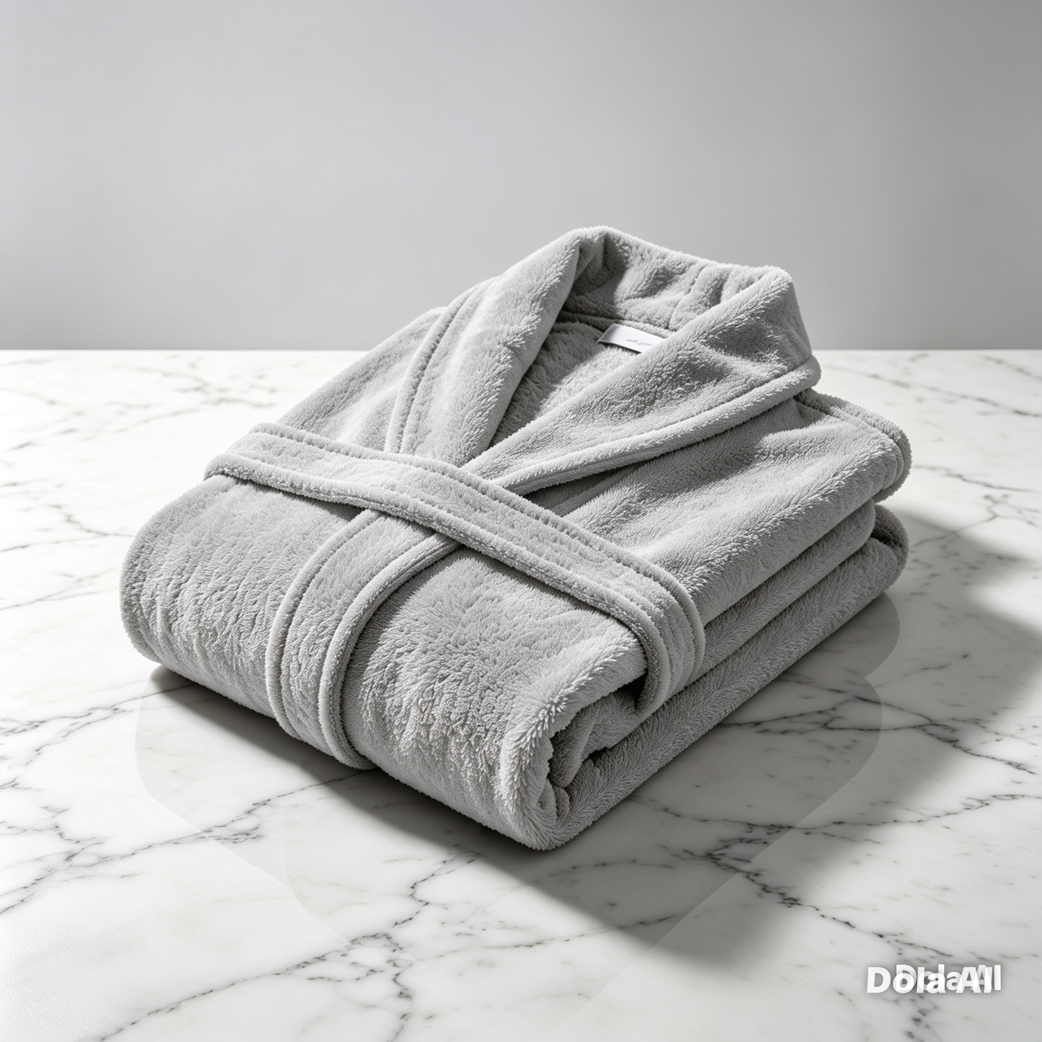 BATA COTTON GRIS CLARO - XL - Imagen 3