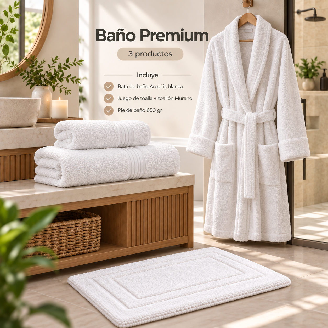 COMBO BAÑO PREMIUM