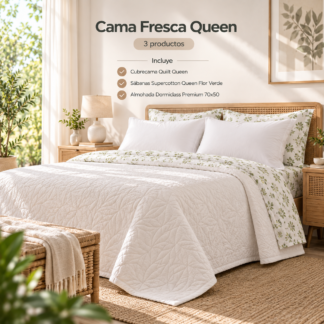 COMBO CAMA FRESCA QUEEN