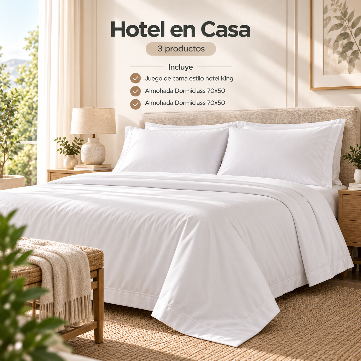 COMBO HOTEL EN CASA